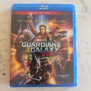 NIP Guardians of the Galaxy Vol. 2 Blu-Ray + DVD + Digital Marvel NEW